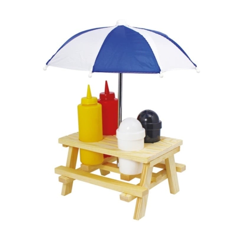 Menage BBQ barbecue e picnic 5 pz. Kuchenprofi