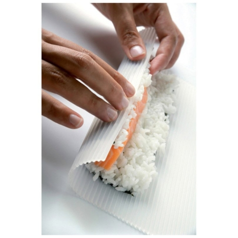 Tappetino rotolo sushi Makusu in silicone platinico Lekuè