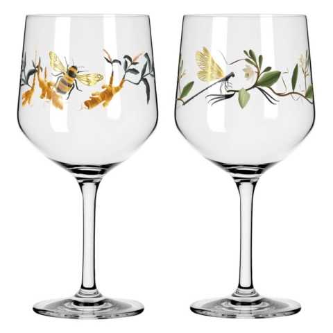Set 2 calici Gin Tonic in vetro Ritzenhoff confezione regalo