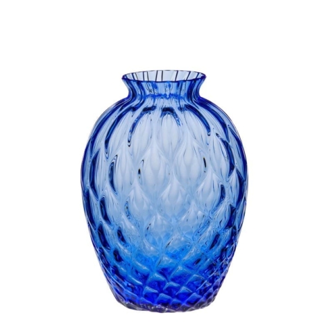 Vaso mini Polaris in vetro soffiato e rifinito a mano di Murano Carlo Moretti cm.13x9