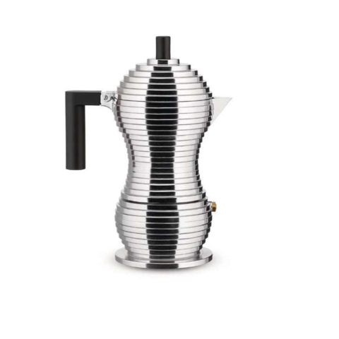 Alessi caffettiera Pulcina Alessi PER INDUZIONE design Michele De Lucchi
