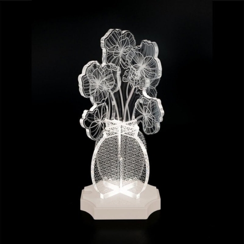 Lampada da tavolo Margot mini ricaricabile e dimmerabile Vesta