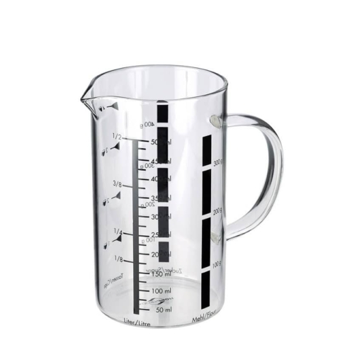Misurino graduato in vetro borosilicato Kuchenprofi