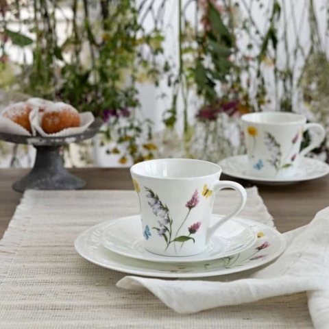 Set 6 tazze caffè in porcellana Spring Nora Vibes Hutschenreuther