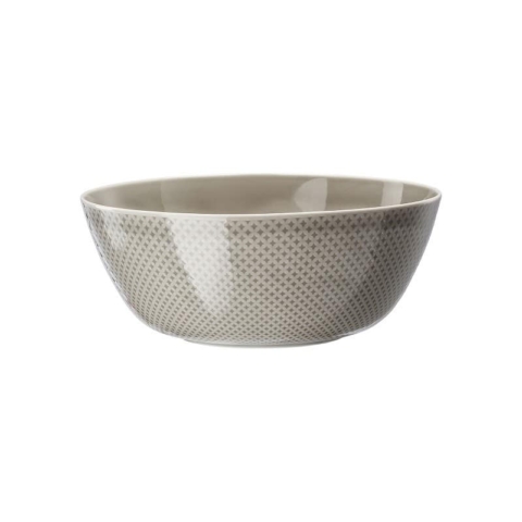 Insalatiera in porcellana cm.26 Junto Pearl Grey