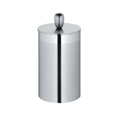 Portastecchini in acciaio satinato cm.5,5x10x15 Cilio