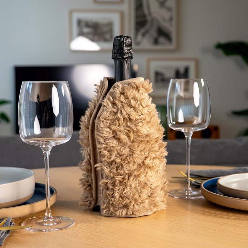 Glacette raffreddabottiglia con eco pelliccia WD Lifestyle - immagine 2