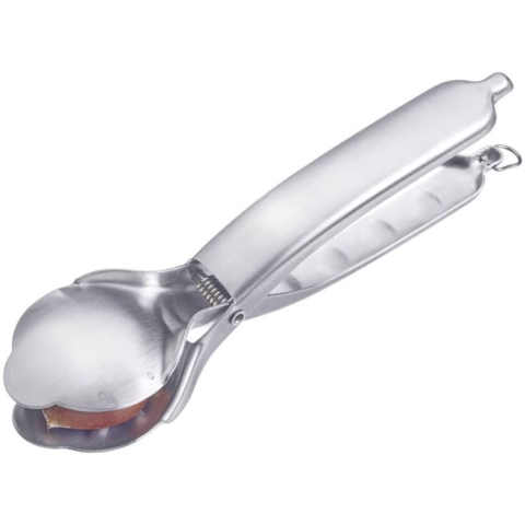 Tagliacastagne in acciaio inox con lama dentata