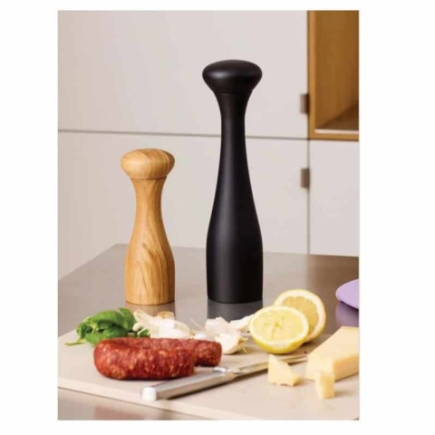 Macina spezie in faggio nero Lyon due misure