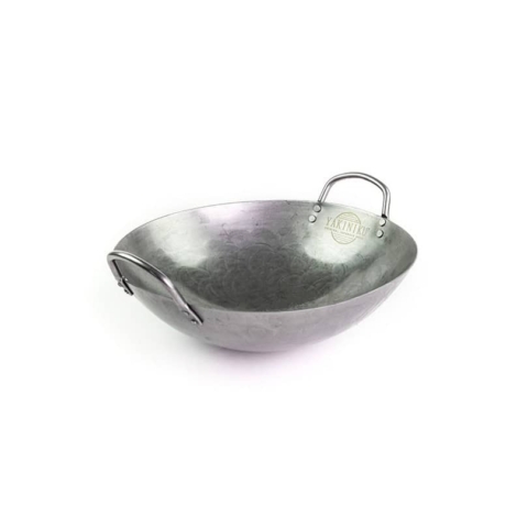 Wok in acciaio al carbonio cm.30,5x9,2