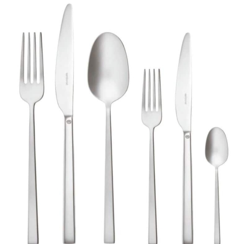Rock Antique set posate pz.36 in acciaio inossidabile