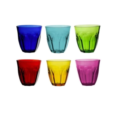 Set 6 bicchieri colorati Party Ankon by Vesta Home