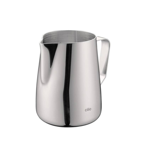Bricco schiumalatte Lisa in acciaio lt.0,6