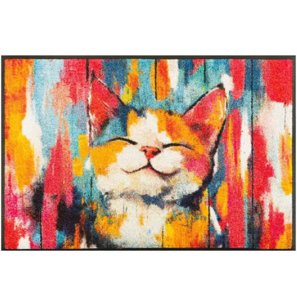 Tappeto zerbino Tallulah cm.50x75: antiscivolo e lavabile fino a 60°+asciugatrice