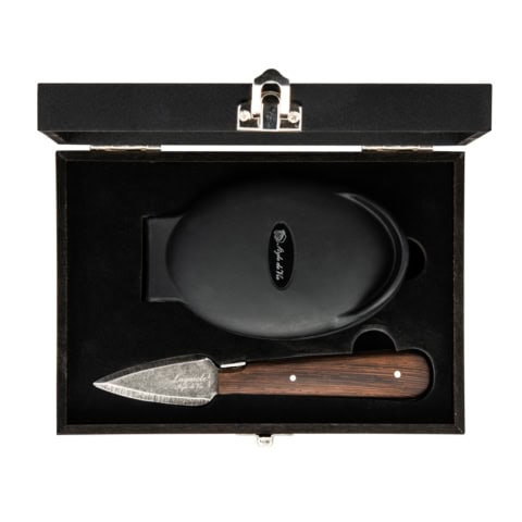 Set regalo ostriche Luxory Line - Wengè black stonewash - 2 pezzi