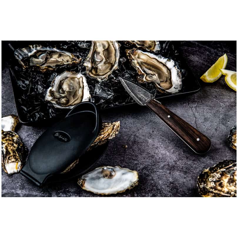 Set regalo ostriche Luxory Line - Wengè black stonewash - 2 pezzi - immagine 3