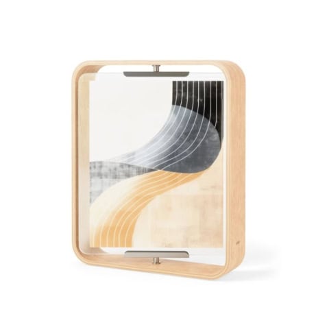 Portafoto Bellwood naturale cm.27x6x32