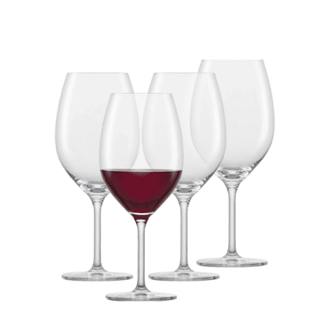 Set 4 calici For You Bordeaux in vetro cristallino